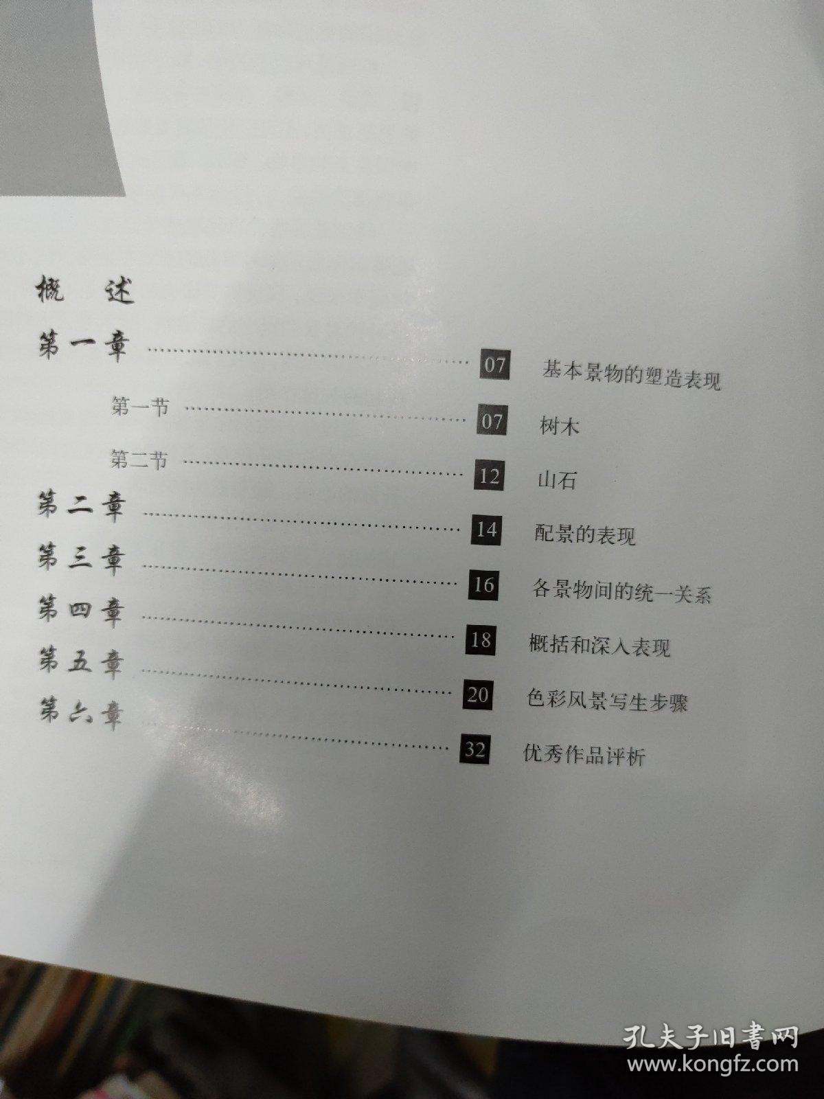 《21世纪中国美术基础教育规范系列教材》中级部分（3）色彩中级教程.高中部分.秋景写生-