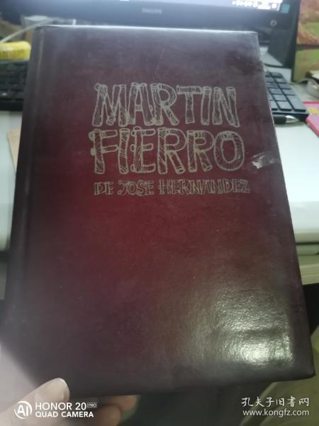 MARTIN FIERRO DE JOSE HERNANDEZ