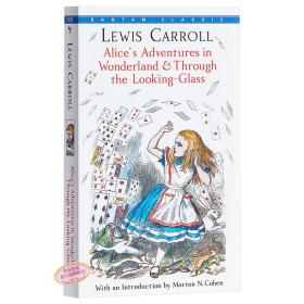 英文原版经典 Alice's Adventures in Wonderland 爱丽丝梦游仙境与镜中奇遇记