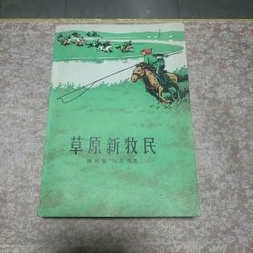 《草原新牧歌》一册，品佳量小、插图、知青题材长篇小说 值得留存！