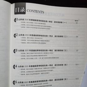 2018新版 高考必刷卷信息12套 语文 定制卷 全国2、3卷地区适用 理想树【附答题卡】