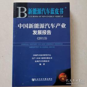 新能源汽车蓝皮书：中国新能源汽车产业发展报告（2013）