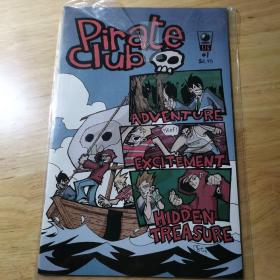 pirate club 英文原版漫画 期刊