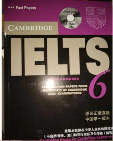 Cambridge IELTS 6 Self-study Pack 剑桥雅思6自学包 英文原版