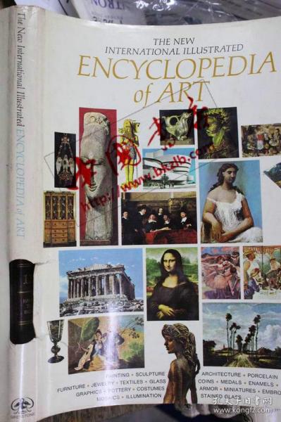 英文原版 新国际画报艺术百科全书（11）encyclopedia of art