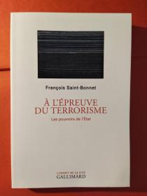 À l’épreuve du terrorisme : les pouvoirs de l’Etat