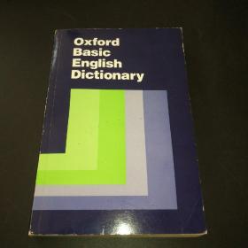 Oxford basic english dictionary 牛津基础英语词典