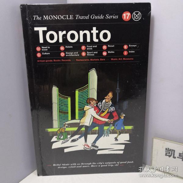 The Monocle Travel Guide Series ：17 Toronto（单片眼镜旅行指南系列；17 多伦多）【全新未开封】