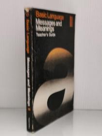 Basic Language：Messages and Meaning II   Tescher's Guide（语言学）英文原版书