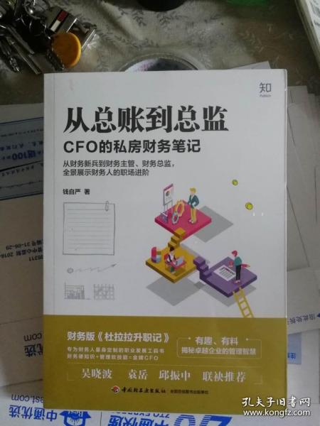 全新正版书 从总账到总监：CFO的私房财务笔记