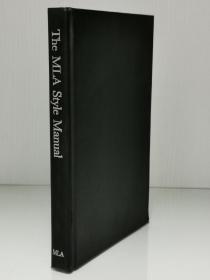 美国现代语言学会论文写作格式手册    The MLA Style Manual by Walter S. Achtert and Joseph Gibaldi（写作）英文原版书