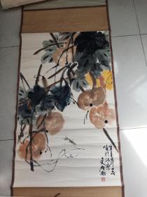 著名画家张文成作品5平尺保真