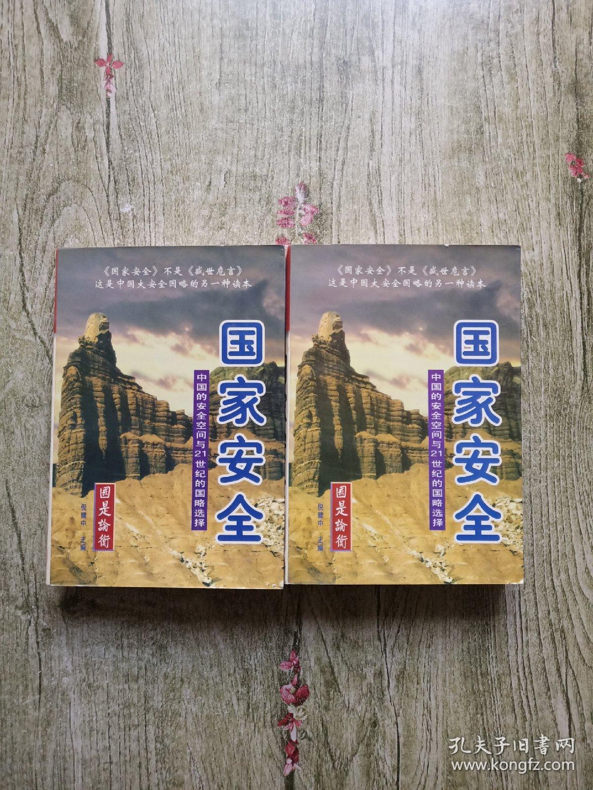 国家安全:中国的安全空间与21世纪的国略选择【上下册】2本合售