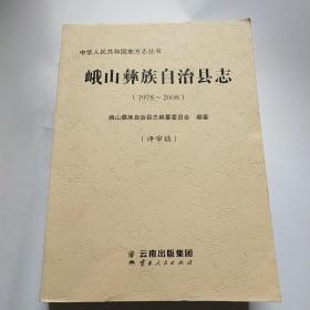 峨山彝族自治县志1978-2008（评审稿）*