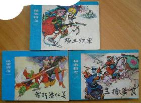 甘肃版杨家将6全一套..9品.