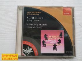 CD 光盘SCHUBERT STRING QUINTET 舒伯特小夜曲  一碟装  条形码56711803601