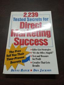 2,239 Tested Secrets For Direct Marketing Success（英文原版）
