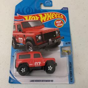 美国发货Hot wheels风火轮汽车玩具模型 路虎land rover defender 90 全新