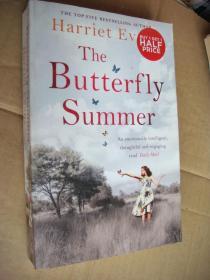 HARRIET EVANS:The Butterfly Summer  英文原版 16开 近全新