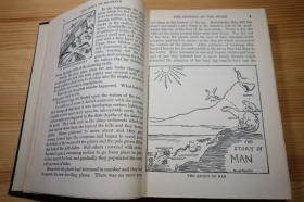 1938年版 房龙经典著作 人类的故事 The Story of Mankind 布面精装毛边 有书衣