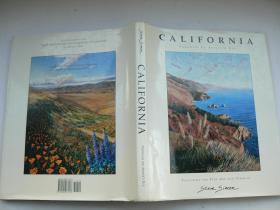 California: Through an Artists Eye 英文原版精装油画册  纪念加利福尼亚建州150周年