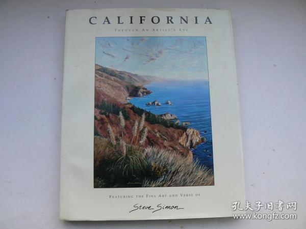 California: Through an Artists Eye 英文原版精装油画册  纪念加利福尼亚建州150周年