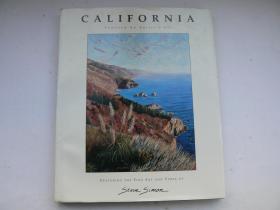 California: Through an Artists Eye 英文原版精装油画册  纪念加利福尼亚建州150周年