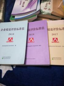 企业绩效评价标准值2018