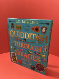 预售神奇的魁地奇球绘本英版Quidditch Through the Ages Emily Gravett插画