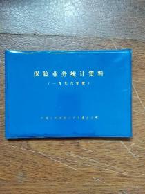 《保险业务统计资料》 1996年大连分公司