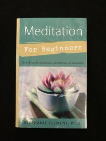 Meditation for beginners