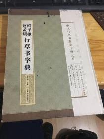 中国行草书鉴定字典大系.鲜于枢 赵孟頫行草书字典