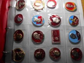 毛主席像章128枚