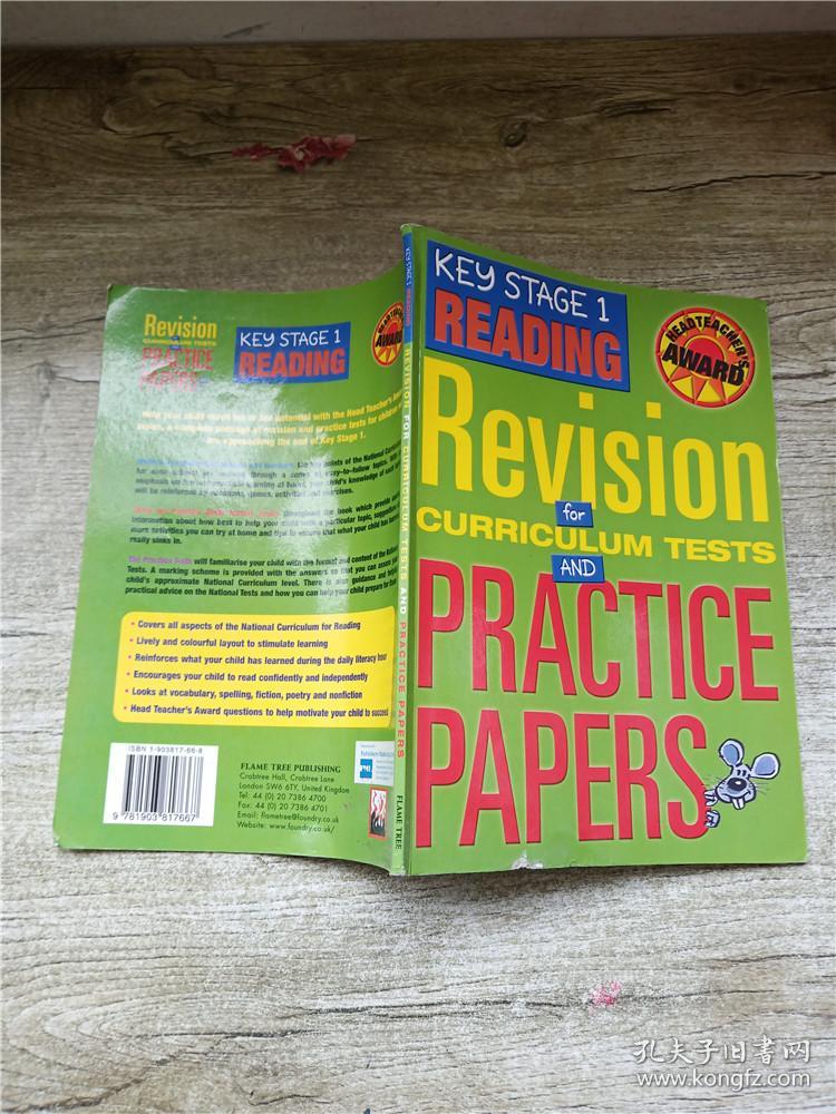 Key Stage 1 Reading: Revision for Curriculum Tests and Practice.