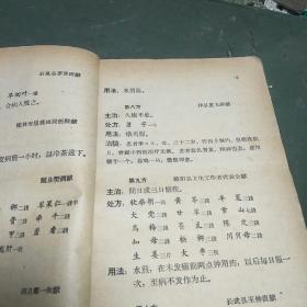 陕西中医验方选编(内科部分，本书是1958年在全省访贤、求方。共选编1800余方，内科是其中一部分。B架3排)