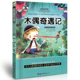 学海轩 木偶奇遇记 太阳鸟大阅读 彩色插图注音版 小学生课外阅读图书儿童读物少儿文学教辅书籍阅读心得好词积累