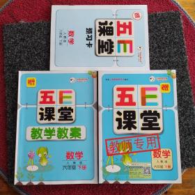 教师专用、五E课堂、数学、人教版、六年级、下册，赠教学教案、预习卡