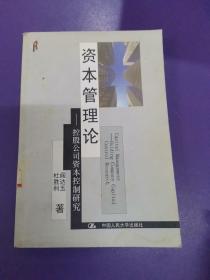 资本管理论：控股公司资本控制研究