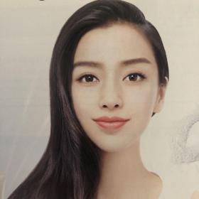 杨颖Angelababy，彩页一页