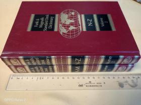 英文                 精装 全2卷  Funk＆Wagnalls标准桌面词典   funk & wagnalls standard desk dictionary