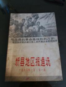 忻县地区报通讯1975年第一期