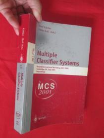 Multiple Classifier Systems: Second    （小16开 ） 【详见图】