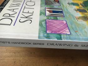 Drawing & Sketching (Artist's Handbook Series) 绘画与素描（艺术家手册系列）【英文原版 精装】