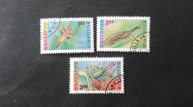 保加利亚邮票（昆虫）：1993昆虫 3枚