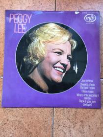 法国版黑胶---美国超级爵士女歌手***佩姬 李 Peggy Lee爵士专辑