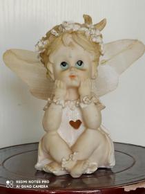 八十年代初   小天使摆件