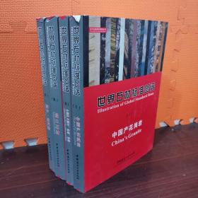 世界石材标准图谱（全4册）1、中国产花岗岩，2、中国产大理石、砂岩、板岩，3、进口石材，4、设计应用册