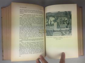 1926年初版《聊斋志异》/ 意大利 语 / 意大利 文/ 全彩丝绸外封,彩色贴图 / Giura/ Fiabe Cinesi