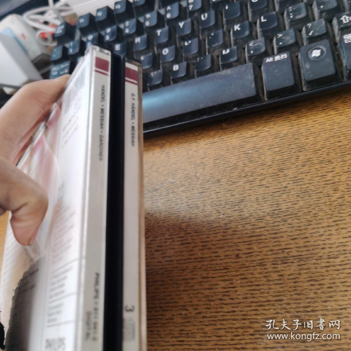 HANDEL歌曲盒装3CD飞利浦
