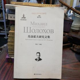 肖洛霍夫研究文集     译林出版社2014年一版一印